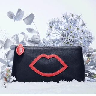 ルルギネス(LULU GUINNESS)のルルギネス ルックファンタスティック コラボ ポーチ 新品未使用❤︎(ポーチ)