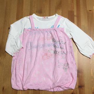 ミニケー(MINI-K)のキッズ 女の子 トップス 七分袖 130cm(Tシャツ/カットソー)