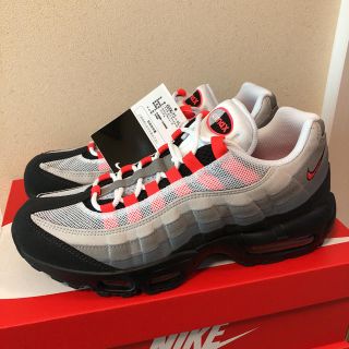 ナイキ(NIKE)のNIKE AIR MAX 95 ソーラーレッド solar red 27cm(スニーカー)