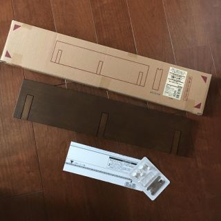 ムジルシリョウヒン(MUJI (無印良品))のティンカーベル様専用！無印良品#壁に付けられる家具#3連ハンガー(棚/ラック/タンス)