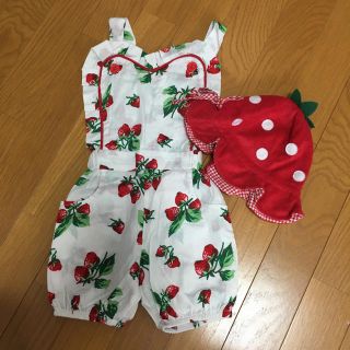 キッズズー(kid’s zoo)の苺セット♡(パンツ/スパッツ)