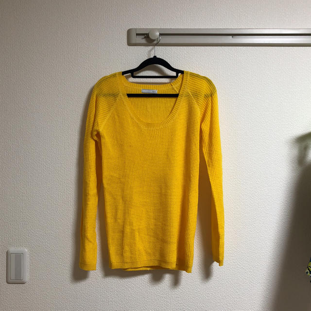 セーター 薄手 黄色 arudi hynt レディースのトップス(ニット/セーター)の商品写真