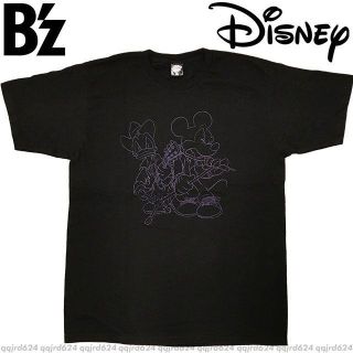 ディズニー(Disney)のMサイズ★B'z×Disney★TシャツB（黒）新品未使用(Tシャツ/カットソー(半袖/袖なし))