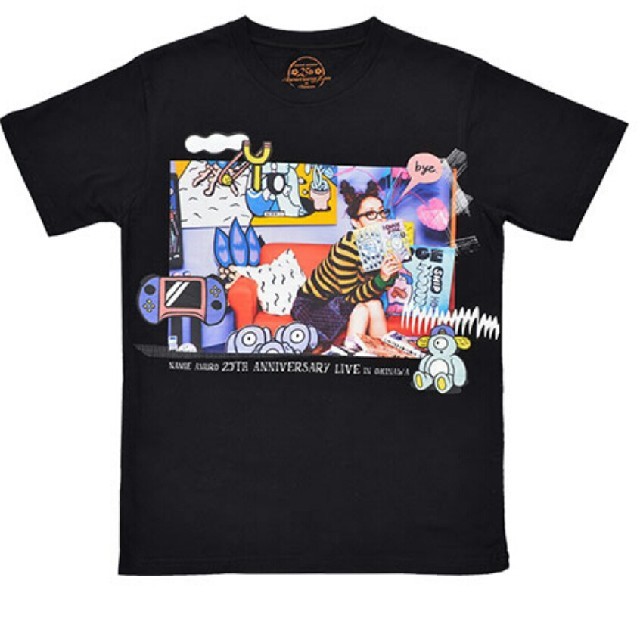 公式 新品未開封 安室奈美恵*25thアニバーサリー沖縄 限定Tシャツ Mサイズ 黒 ミュージシャン 公式 新品未開封 安室奈美恵*25thアニバーサリー沖縄 限定Tシャツ Mサイズ 黒 ミュージシャン
