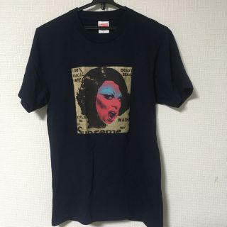 シュプリーム(Supreme)のsupreme Ｔシャツ　ネイビー(その他)