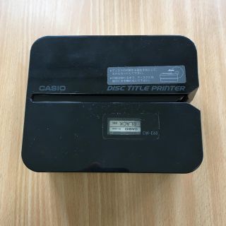 カシオ(CASIO)のカシオ ディスク タイトル プリンター CW-E60(PC周辺機器)