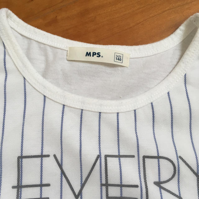MPS(エムピーエス)の半袖 Tシャツ 140 キッズ/ベビー/マタニティのキッズ服女の子用(90cm~)(Tシャツ/カットソー)の商品写真