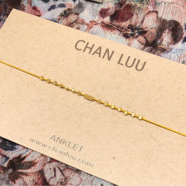 CHAN LUU(チャンルー)の《新品未使用》CHAN LUU チャンルー アンクレット レディースのアクセサリー(アンクレット)の商品写真