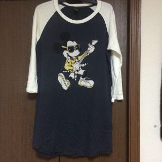 マウジー(moussy)のmoussyミッキーラグランマウジー(Tシャツ(長袖/七分))