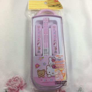 サンリオ(サンリオ)の新品☆サンリオ ハローキティー トリオセット ☆(弁当用品)