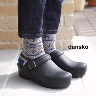 ダンスコ(dansko)のバニ0-0様専用⑅◡̈*ダンスコ（dansko）イングリッド  ブラック(サンダル)