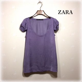 ザラ(ZARA)のZARA ブラウス(シャツ/ブラウス(半袖/袖なし))