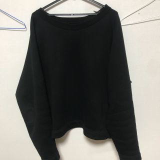 サンシー(SUNSEA)のネオンサイン  18ss  スウェット ブラック(スウェット)