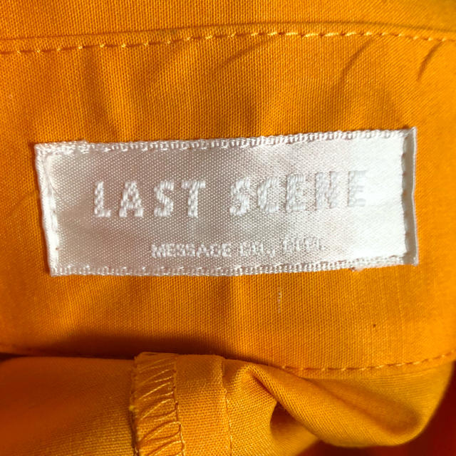 LAST SCENE(ラストシーン)のお値下げしました新品★ラストシーン オレンジカラーシャツ♡ レディースのトップス(シャツ/ブラウス(長袖/七分))の商品写真