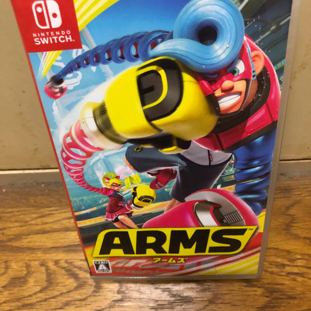 Nintendo Switch(ニンテンドースイッチ)のアームズ ARMS ニンテンドースイッチ エンタメ/ホビーのゲームソフト/ゲーム機本体(家庭用ゲームソフト)の商品写真