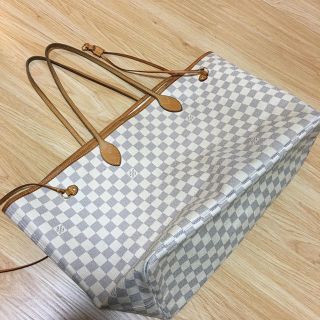 ルイヴィトン(LOUIS VUITTON)のヴィトン  ネヴァーフル G M  ダミエ アズール(トートバッグ)