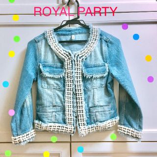 ロイヤルパーティー(ROYAL PARTY)の美品☆ROYAL PARTY早い者勝ち(Gジャン/デニムジャケット)