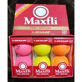 DUNLOPのMaxfli PRO SPECIAL カラーボール6個セット(ゴルフ)