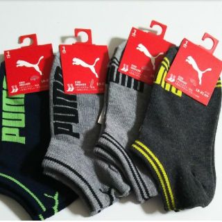 プーマ(PUMA)の新品 PUMA 靴下 ４足 19-21㎝(靴下/タイツ)