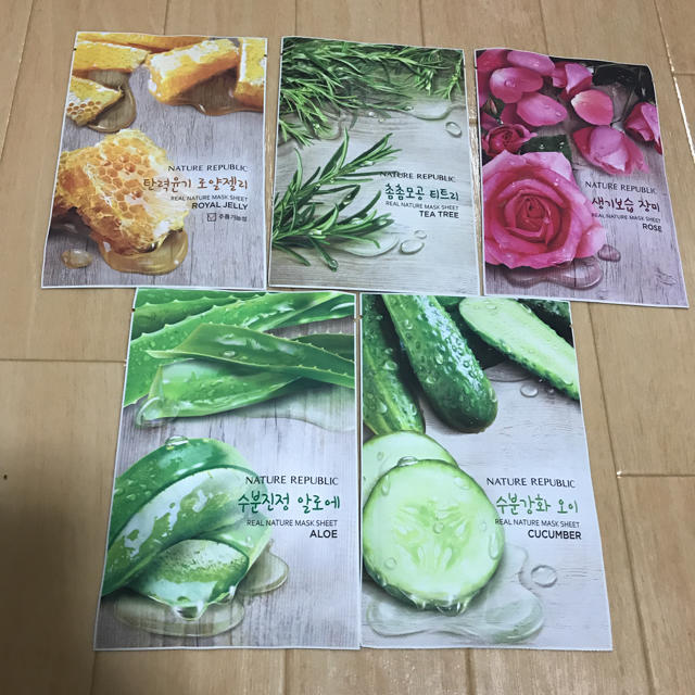 NATURE REPUBLIC(ネイチャーリパブリック)のパック まとめ売り コスメ/美容のスキンケア/基礎化粧品(パック/フェイスマスク)の商品写真