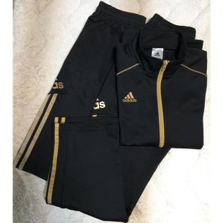 アディダス(adidas)のジュニア  アディダストレーニングウェア  上下3点セット(ウェア)