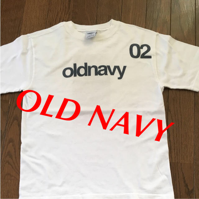 Old Navy(オールドネイビー)のOld Navy Tシャツ 米購入 コットン ホワイト M レディースのトップス(Tシャツ(半袖/袖なし))の商品写真