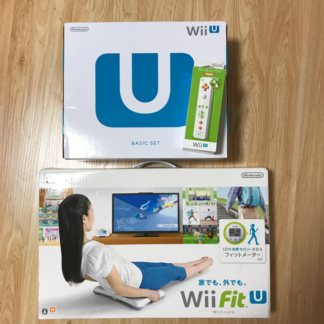 Wii Uセット エンタメ/ホビーのゲームソフト/ゲーム機本体(家庭用ゲーム機本体)の商品写真