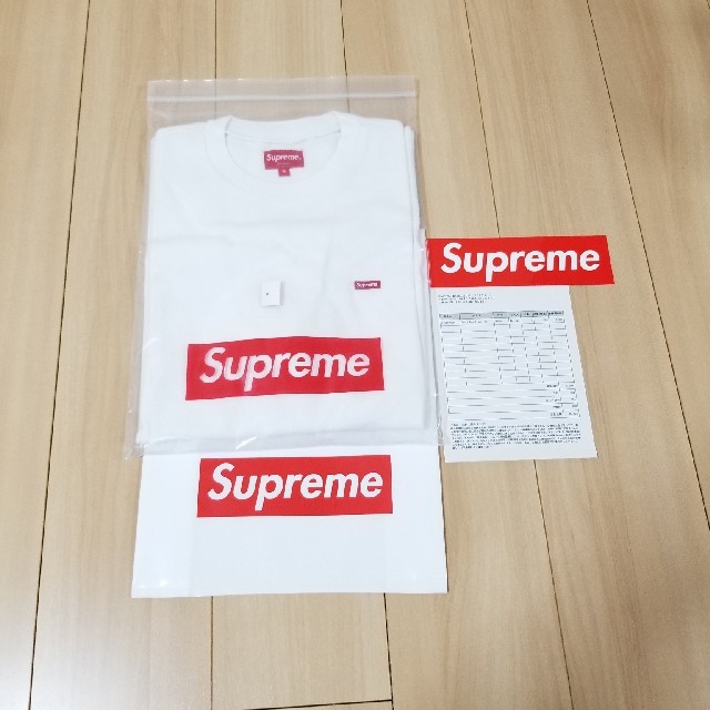 Tシャツ/カットソー(半袖/袖なし)Supreme☆Small Box Pique Tee M ボックスロゴ登坂岩田