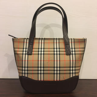 バーバリー(BURBERRY)のバーバリー ハンドバッグ ミニトートバッグ 美品(トートバッグ)