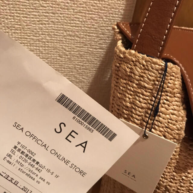 SEA(シー)のSEA  ラウンドワンショルダーバッグ カゴバッグ レディースのバッグ(かごバッグ/ストローバッグ)の商品写真