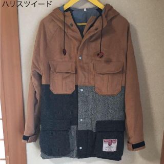 ハリスツイード(Harris Tweed)の✨オシャレ✨ハリスツイード&キングリーマスク マウンテンパーカー(マウンテンパーカー)