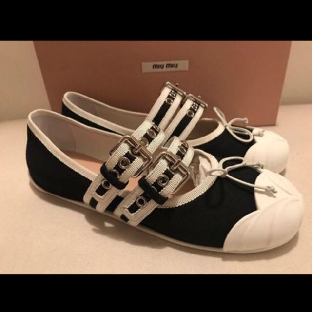 miumiu(ミュウミュウ)のmiumiu ballet shoes. レディースの靴/シューズ(バレエシューズ)の商品写真