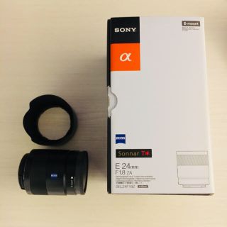 ソニー(SONY)のSEL24F18Z SONY カールツァイス zeiss (レンズ(単焦点))