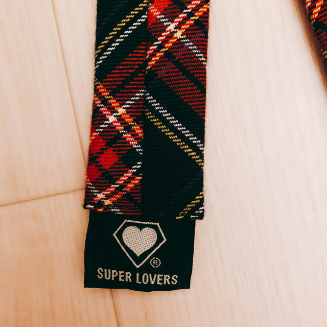 SUPER LOVERS(スーパーラヴァーズ)のSuper lovers ネクタイ レディースのファッション小物(ネクタイ)の商品写真
