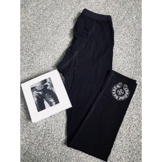 クロムハーツ(Chrome Hearts)のクロムハーツ　メンズレギンス　ブラック　LONG JOHNS　S(レギンス/スパッツ)