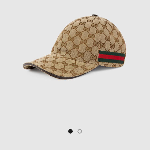 Gucci(グッチ)のGUCCI オリジナルGGキャンバス ベースボールキャップ一回着用美品です。 メンズの帽子(キャップ)の商品写真