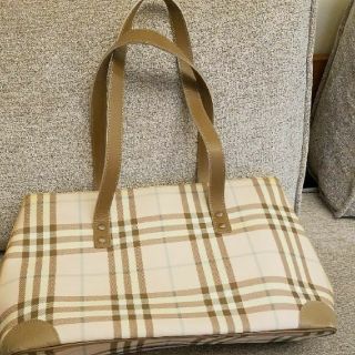 バーバリー(BURBERRY)のののこ様専用　バーバリー　トートバッグ　ピンクチェック柄(トートバッグ)