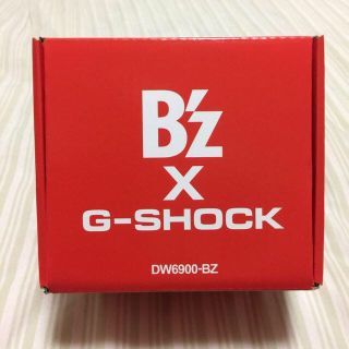 ジーショック(G-SHOCK)のB'z G-SHOCK DW-6900 LIMITED MODEL （RED）(腕時計(デジタル))