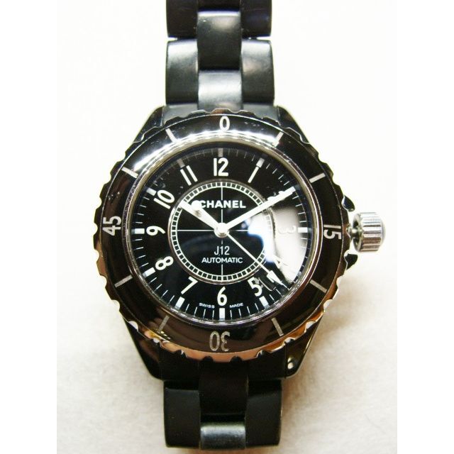 CHANEL - CHANELシャネル◇J12セラミック38mmラバーベルト CHANEL - CHANELシャネル◇J12セラミック38mmラバーベルト