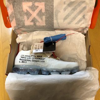 オフホワイト(OFF-WHITE)のTHE TEN AIR VAPOR MAX 27.5cm(スニーカー)