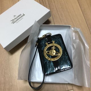 ヴィヴィアンウエストウッド(Vivienne Westwood)のVivienne Westwood 牛革 パスケース(パスケース/IDカードホルダー)