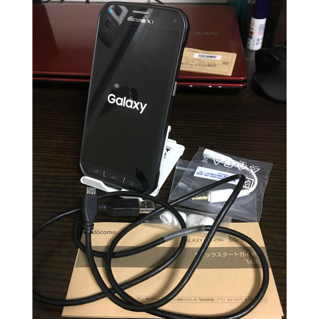 galaxys5 active sc-02g 黒 +付属品諸々スマートフォン/携帯電話