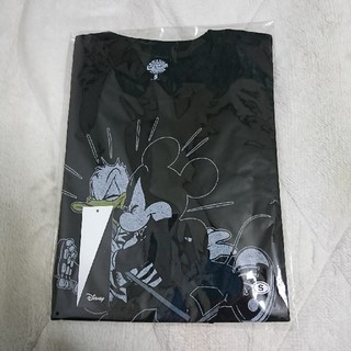 ディズニー(Disney)のB'z ディズニー TシャツＡ 黒 Sサイズ SCENES EXHIBITION(Tシャツ/カットソー(半袖/袖なし))