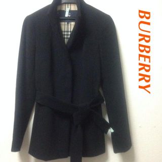 バーバリー(BURBERRY)のバーバリーのウールコート(ピーコート)