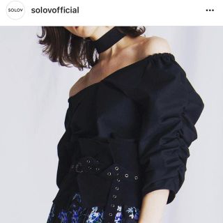 solov カットソー(カットソー(半袖/袖なし))