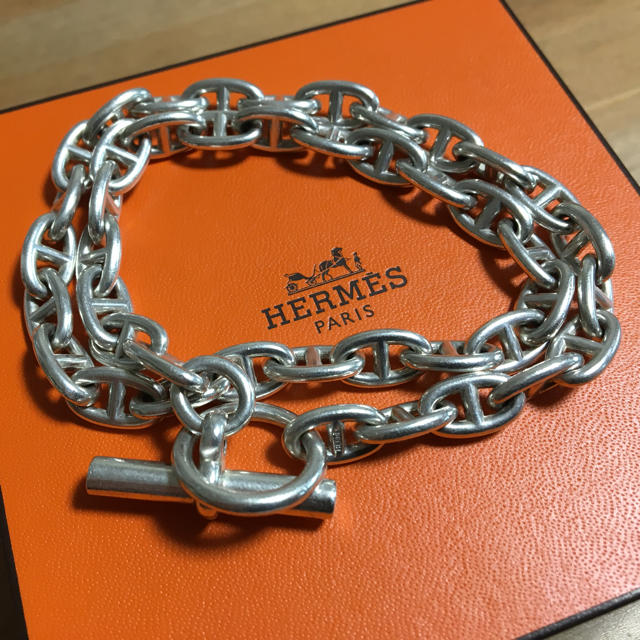 Hermes(エルメス)のdaigo様専用 シェーヌダンクル ブレスレット ネックレス シルバー メンズのアクセサリー(ブレスレット)の商品写真