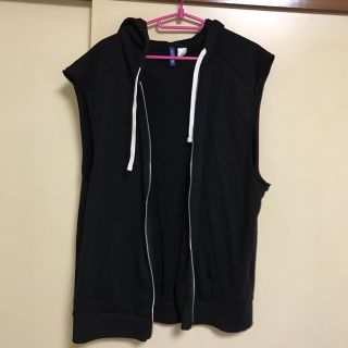 エイチアンドエム パーカー(メンズ)(ノースリーブ)の通販 5点 | H&M