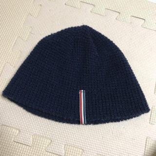 トミーヒルフィガー(TOMMY HILFIGER)のTOMMY メンズ ニット帽 ネイビー(ニット帽/ビーニー)