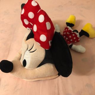 ディズニー(Disney)のディズニー♡ファンキャップ♡ミニー(キャラクターグッズ)