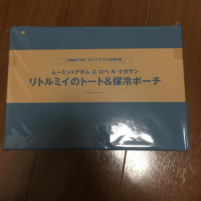 宝島社(タカラジマシャ)のInRed 7月号 付録 リトルミイ トート ＆ 保冷ポーチ レディースのバッグ(トートバッグ)の商品写真